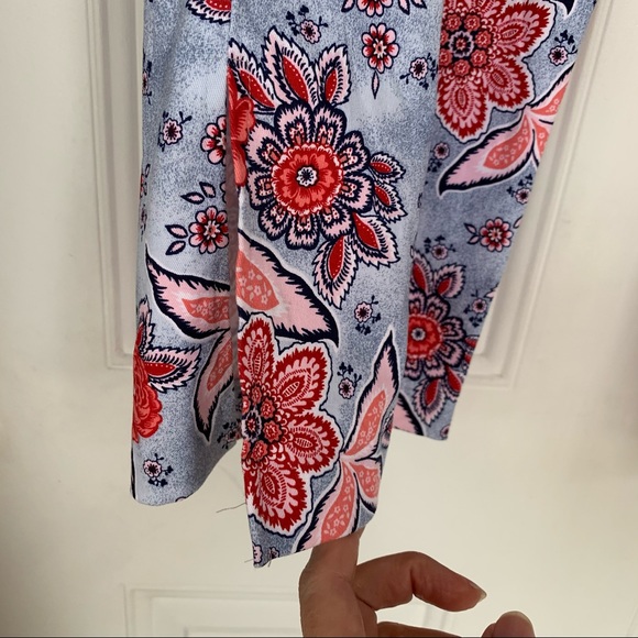 •Alanni By Donny Brook• Floral Cropped Pants - 12 - Picture 6 of 9